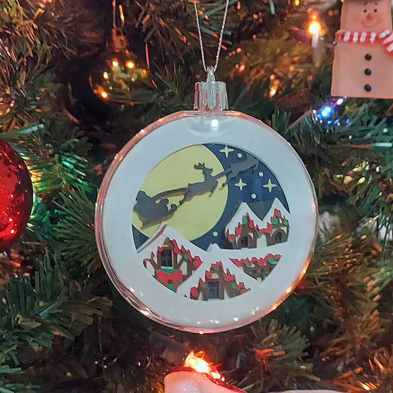 Santa Christmas Ornaments