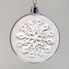 Snowflake Christmas Ornament