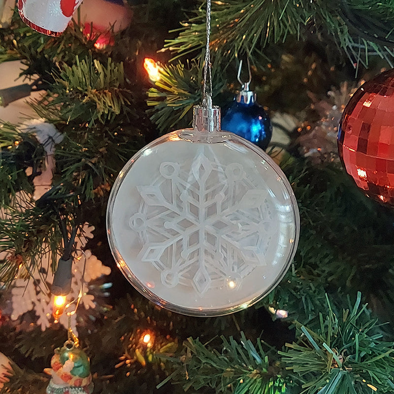 Snowflake Christmas Ornament
